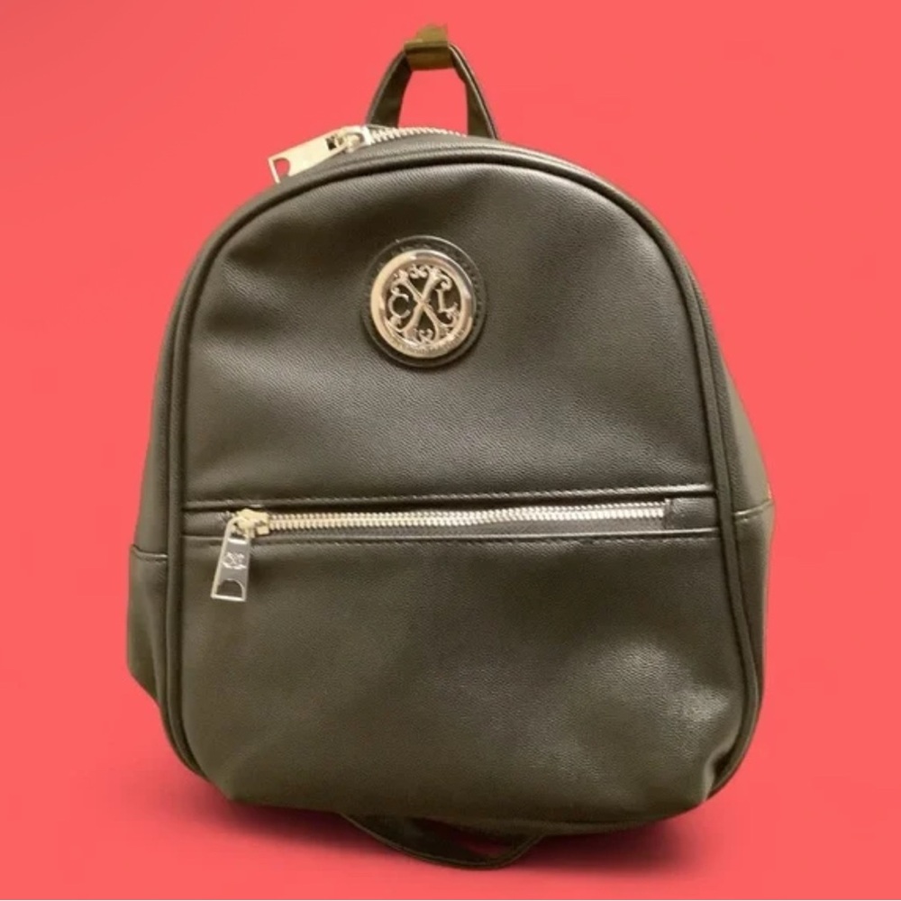 CXL Patterned Interior Backpack Black Pine Caviar… - image 1